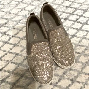 Skechers rhinestone sneakers flats shoes